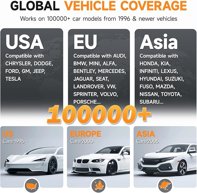 FOXWELL NT301 OBD2 Scanner Graphing Live Data Diagnostic Code Reader - Image 7