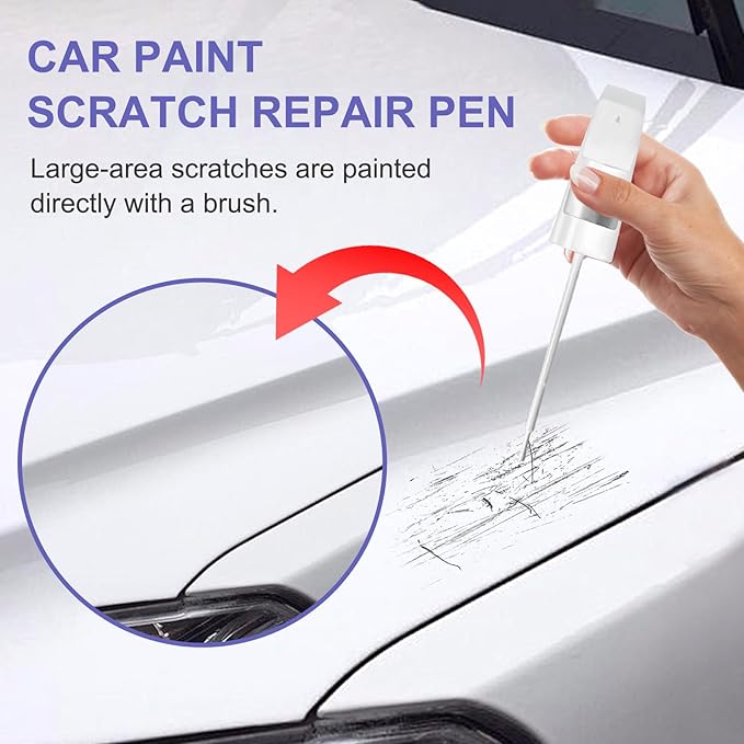 Touch Up Paint for BMW Glacier Silver-Exact Match–Chips and Nicks TouchUp Paint - Image 2