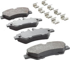 Premium Semi-Metallic Rear Brake Pads Compatible - Image 2