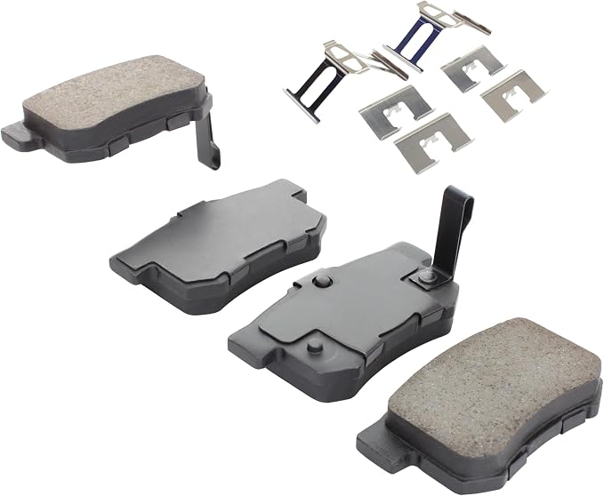 Premium Ceramic Rear Brake Pads Compatible - Image 2