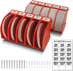 5 Inch Professional Sanding Discs Storage Bins by GOSTLE