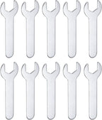 HARFINGTON 10pcs Small Wrench 12x70x2mm Metric U-Shaped Single Open Ended by HARFINGTON