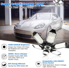 Garage Lights - 2Pack Super Bright 32000LM LED Garage Ceiling Light 6500K LED - Image 2
