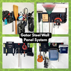 GATOR MAGNETICS Wall Panel Storage & Organization System Kit- Includes 3 Wall - Image 4