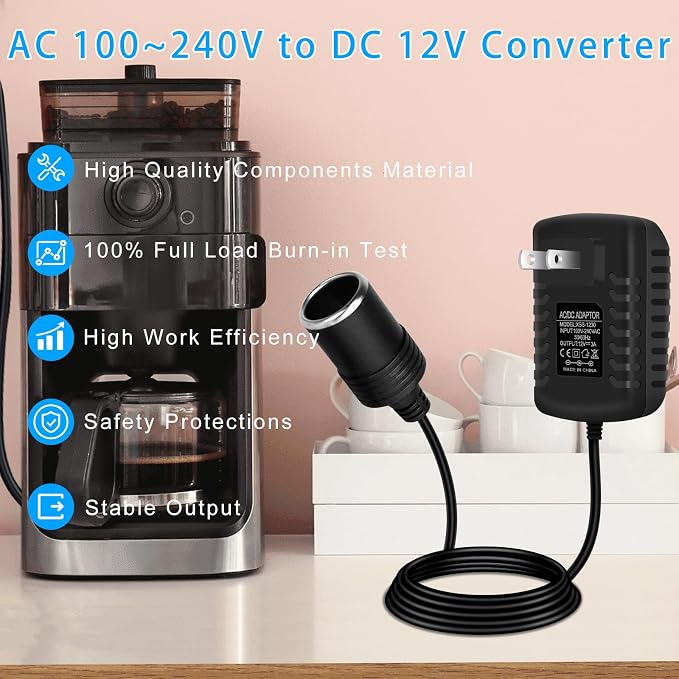 inShareplus 12V 3A 36W AC to DC Converter - Image 3