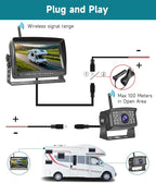 Wireless Backup Camera for RV, Wireless Reverse Camera 12V-36V for - Image 2