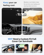 Windshield Sun Shade Sunshade for Explorer Front Windows Cover Fit for - Image 5