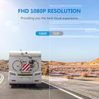 2 Magnetic Solar Wireless Backup Camera HD1080P 3 Mins DIY Installation DVR 7" - Image 4