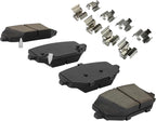 Premium Ceramic Rear Brake Pads Compatible - Image 2