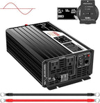 Xijia 1500W 48v to 120v Pure sine Wave 60HZ Solar Inverter by XIJIA
