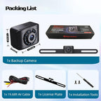 X1 Backup Camera for Car License Plate Reverse Cam, IP69 Waterproof Rearview - Image 7