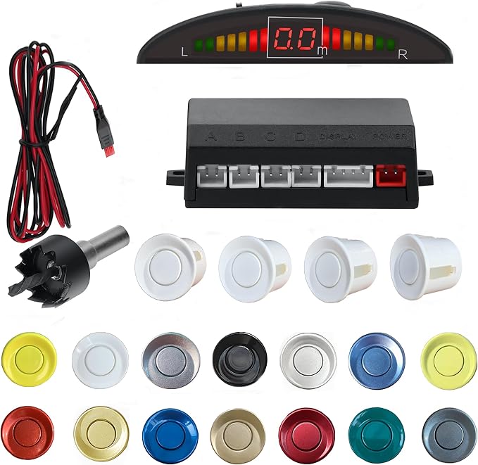Parking Sensor Kit Backup Sensor Kit Reverse Sensor by SANDETOUN