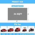 4x6 FT Garage Floor Mat, 2.8mm Thickened PVC Flooring Roll - Image 4