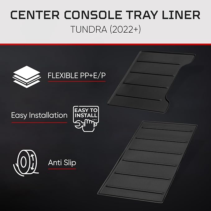 AJT DESIGN Center Console Organizer Tray Liner Compatible - Image 4