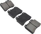 Premium Semi-Metallic Front Brake Pads Compatible - Image 2