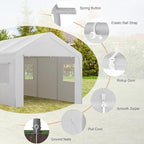 Carport 10x20 Ft, 120 LBS Heavy Duty Car Canopy, Portable Garage - Image 5