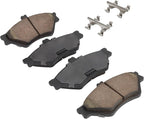 Premium Semi-Metallic Front Brake Pads Compatible - Image 2