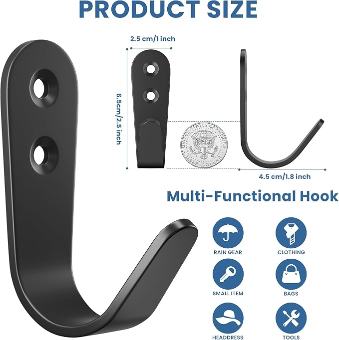 10PCS Wall Hooks - Image 6