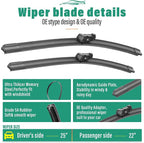 25" 22" 15" Windshield Wiper Blades Replacement - Image 3