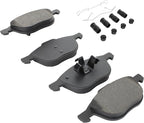 Premium Semi-Metallic Front Brake Pads Compatible - Image 2
