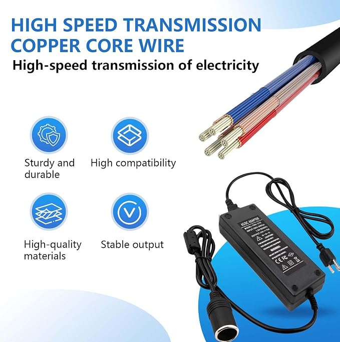 15A 180W 110V to 12V Converter AC to DC Converter 120 to 12 Volt Converter Car - Image 2
