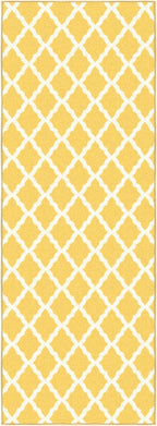 Ottomanson Hallway Runner Rug 2'2" x 6' Non Slip Trellis Area Rugs Easy to - Image 6
