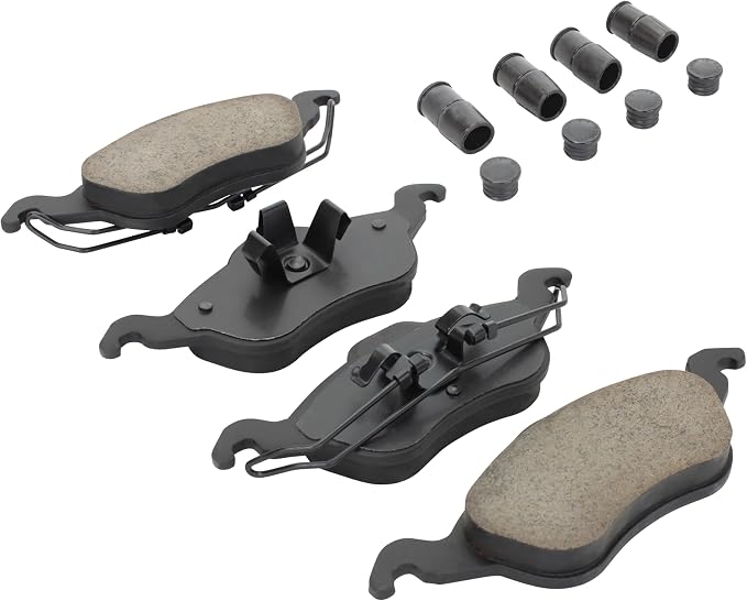Premium Ceramic Front Brake Pads Compatible - Image 2