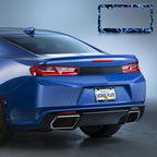 Blue Lightning License Plate Frames - Image 7