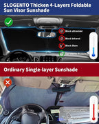 for Lexus 2024 Car Windshield Sunshade Foldable Sun Shield - Image 7