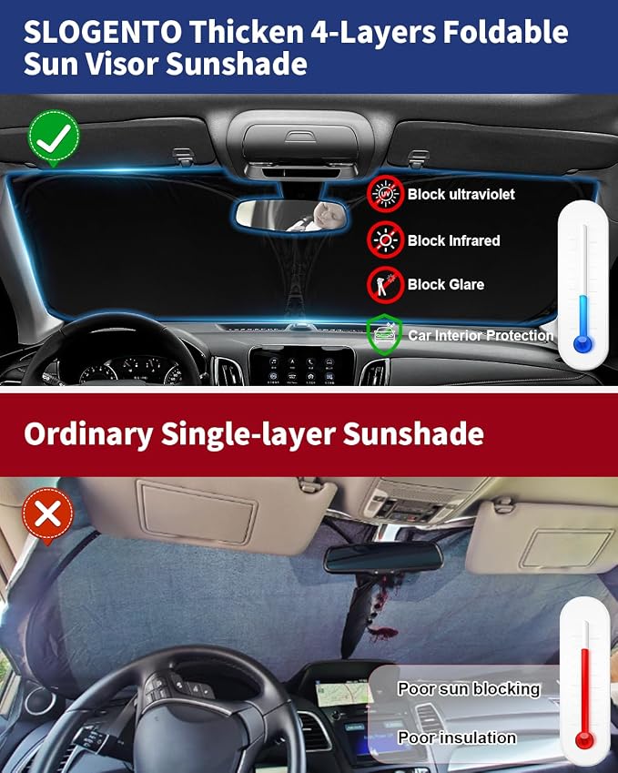 for F150 Sunshade Windshield Sun Shade - Image 5