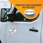 Magnet Me Up Customizable Magnet Pack, Oval Magnetic Decal, Advertising - Image 3