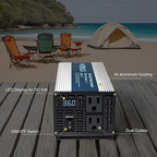 WZRELB 1000W Pure Sine Wave Inverter 36V DC to 110V 120V AC, Car Power Inverter - Image 2
