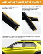 in-Channel Window Rain Guards Fit - Image 5