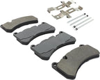 Premium Semi-Metallic Front Brake Pads Compatible - Image 2