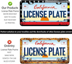 American Flag License Plate Frames - Image 4