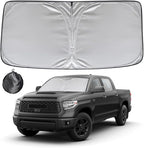 KAYZT Windshield Sun Shade for 2007-2021 Toyota Tundra Foldable Sunshade Front by KAYZT