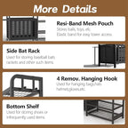 Garage Sports Equipment Organizer, Golf Bag Storage Rack, Heavy Duty Ball Holder - Image 7