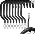 Shimeyao 8 Pcs Machine Thread Bicycle Storage Hook by Shimeyao