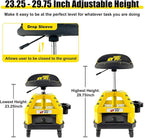 Rolling Shop Stool for Garage - Image 3