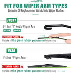 22" 21" 14" Windshield Wiper Blades Replacement - Image 8