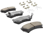 Premium Semi-Metallic Front Brake Pads Replacement - Image 2