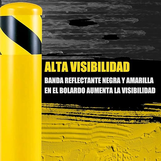 Safety Bollard Post, Steel Bollards, Parking Bollard, - Image 4