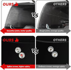Green-L Gloss Black Hard Saddlebags Fit - Image 8