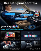 Wireless Carplay Adapter for iPhone & Android Auto 2-in-1, Plug & Play Low - Image 5