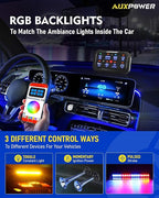 Auxpower RGB 8 Gang Switch Panel - Image 4