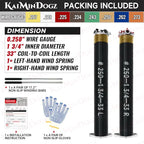 Pair of 1.75" Garage Door Torsion Springs Set - Image 2