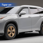 Window Visors Rain Guards for 2020-2025 Toyota Highlander, Out-Channel Window - Image 3