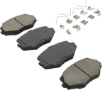 Premium Ceramic Front Brake Pads Compatible - Image 2