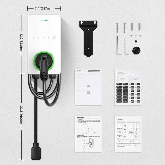 Autel MaxiCharger Level 2 EV Charger up to 40Amp, Indoor/Outdoor Fast Electric - Image 9