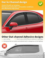 in-Channel Window Rain Guards Fit - Image 6